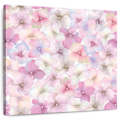 Hortensias roses dégradés Harnek