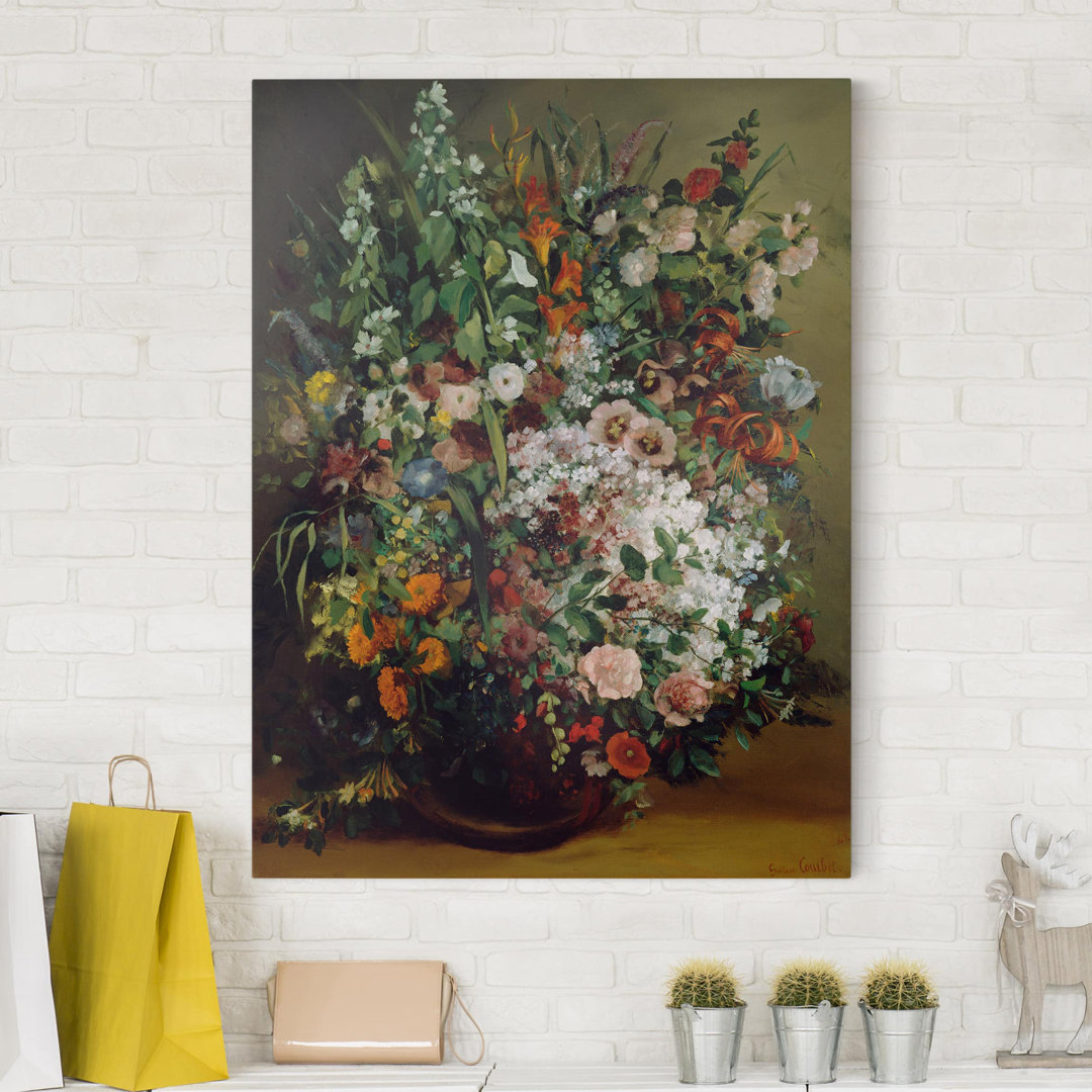 Leinwandbild Bouquet von Gustave Courbet