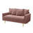 Madalinn 58'' Velvet Loveseat-1294829421