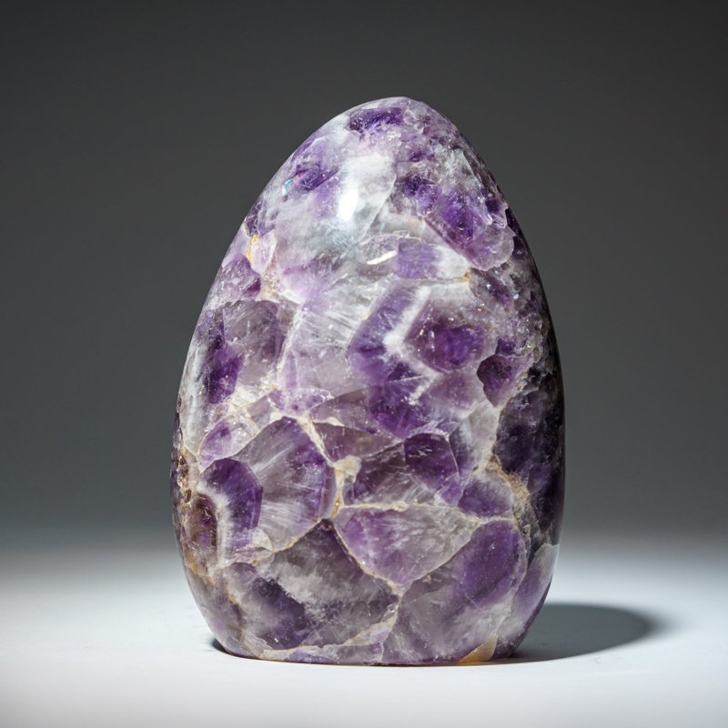 Polished Chevron Amethyst Freefrom from Brazil (4.3 Lbs)