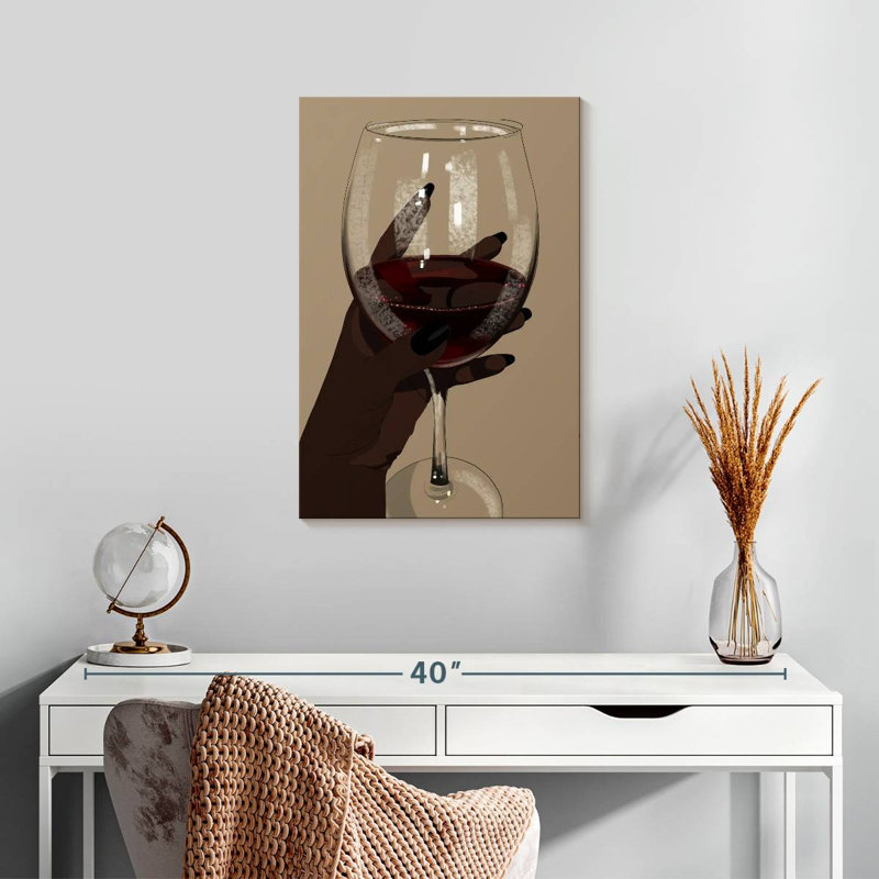 Yarlin Pour Me A Glass, H 24 po x l 16 po
