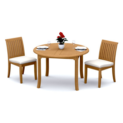 Lagos Outdoor - Piece Teak Dining Set
