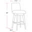 Tabouret de comptoir 25,25 po Pula