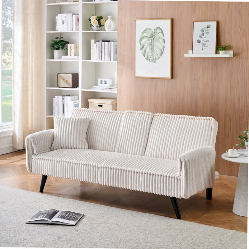 Versatile Corduroy Sofa for Living Room and Bedroom with Superior Comfort