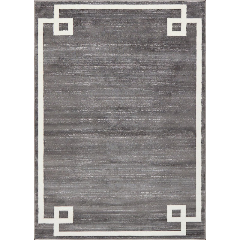 Heights Abstract Indoor Rug, Rectangle 5' x 8'