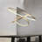 Erek 3 - Light LED Tiered Chandelier-970128301