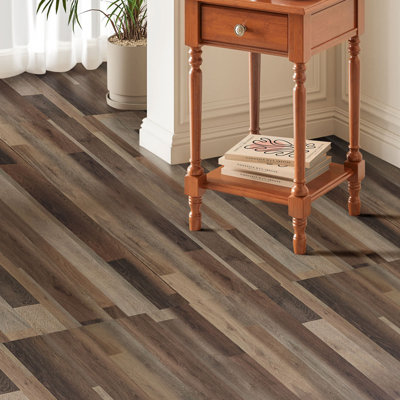 15.2cm W x 91.5cm L x 0.2cm Laminate Flooring