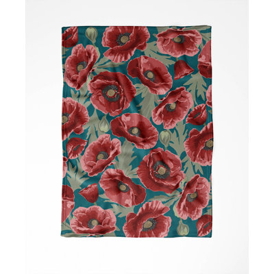 Couverture en velours de molleton Poppie