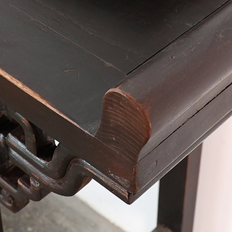 Console en bois massif de style chinois antique