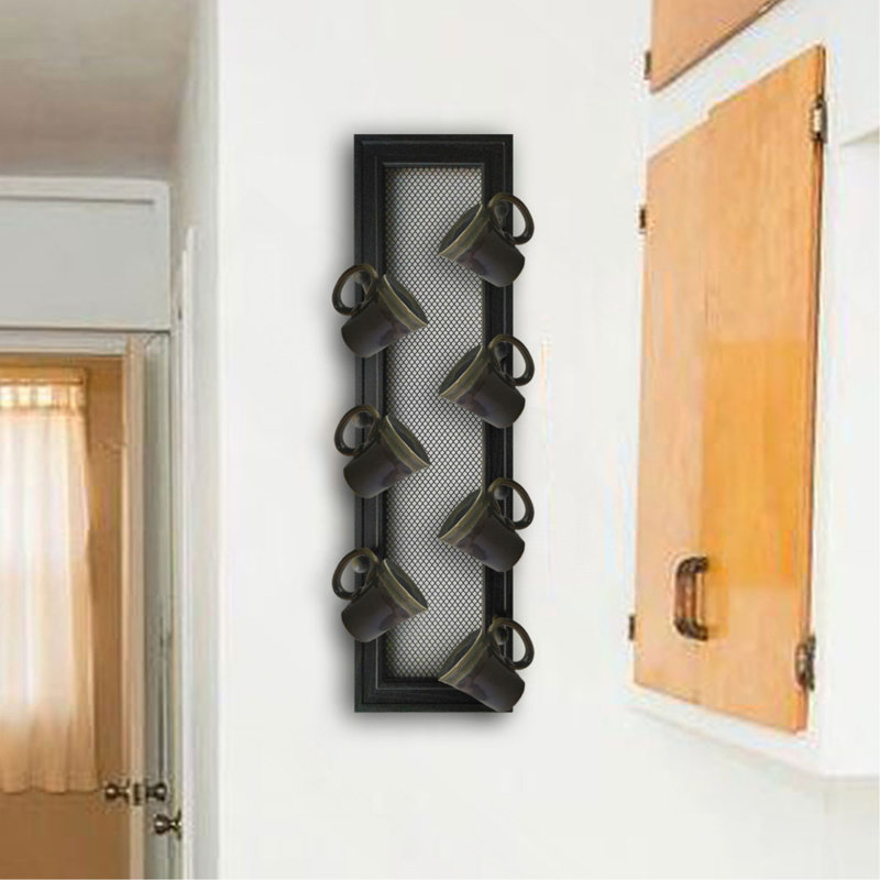 7-Peg Mug Rack by Millwork Engineering