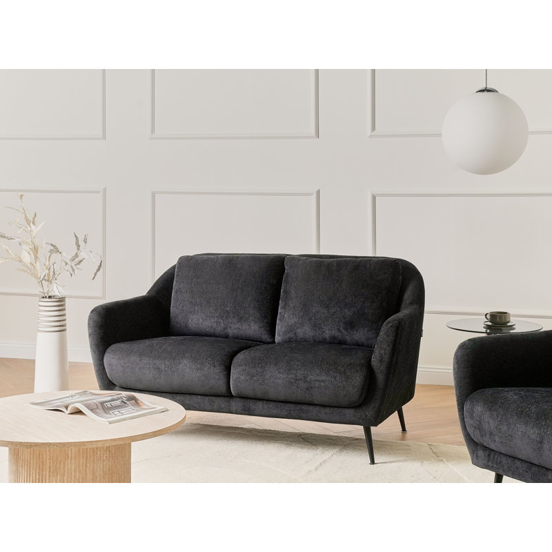 Wandi 2 Seater Sofa, Black
