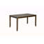 Ensemble de salle à manger de cuisine 6 pièces, table de salle à manger rectangulaire en bois avec 4 chaises rembourrées et un banc, ensemble de table de salle à manger pour 6 personnes, salon, bar et cuisine-1966886686