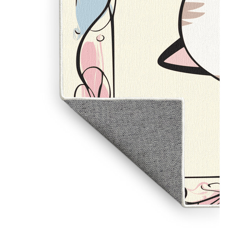 Tapis Harriet Bee, Tapis de couloir 2 pi x 4 pi