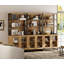  Ensemble de bureau personnel: bureau moderne de 59 po avec station de charge et armoire de rangement, trois bibliothèques de 72 po de hauteur avec tablettes réglables, bureau d'ordinateur en bois et armoire de rangement pour bibliothèque-547309826