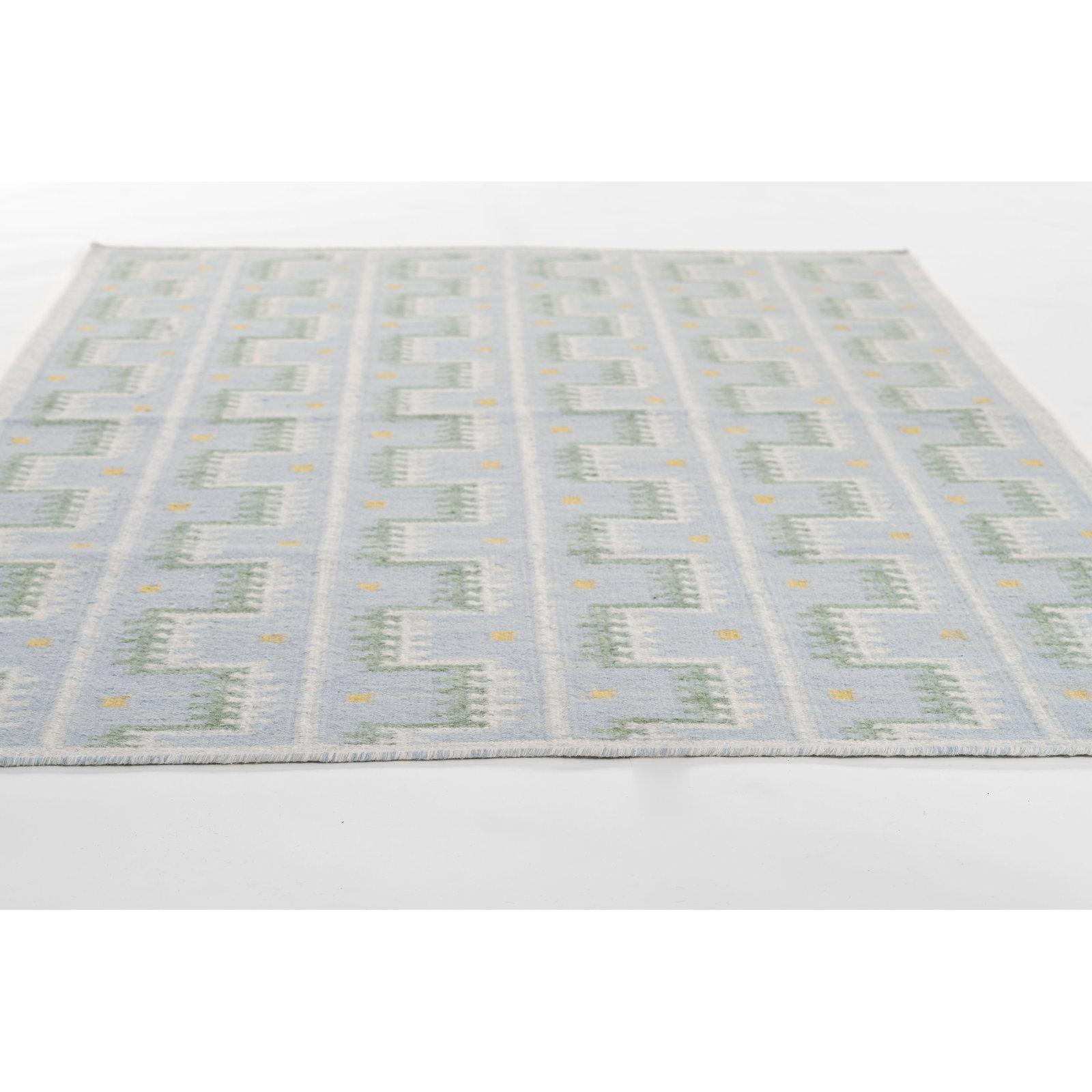 Freya Hand-Woven Geometric Wool Rug, Rectangle 9' x 12'
