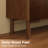 71" Wide Sideboard With Solid Wood Legs, Adjustable Shelves, Mid-century Modern Accent Cabinet, Wood Tv Stand