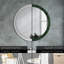 Huldar Glass Flat Wall Mirror