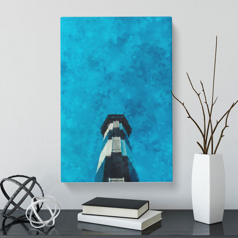 View Of Lighthouse Vol.5 - Wrapped Canvas Print, 76cm H x 50cm W x 3cm D