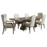Santa Barbara Extendable Double Pedestal Dining Set