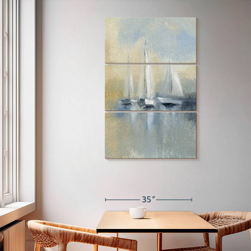 Mehar Morning Sail I, 65" H x 42" W