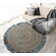 Whimsical Hand-braided Natural Fiber Jute Round Indoor Area Rug with Fringe