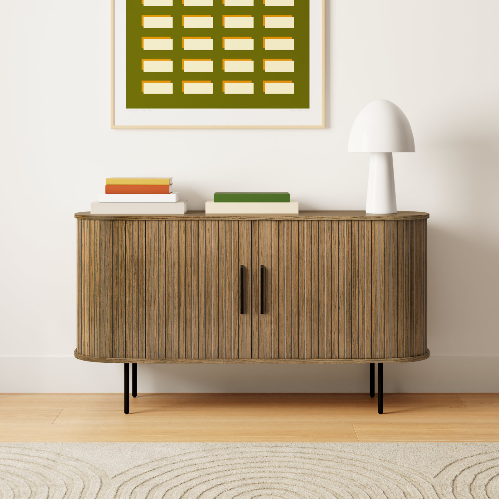 Iris Oak Sideboard, Smoked Oak