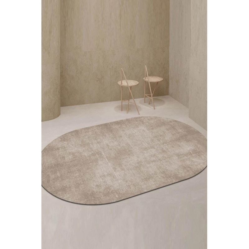 Nelvin Abstract Indoor / Outdoor Rug, Oval 5'10" x 19'8"