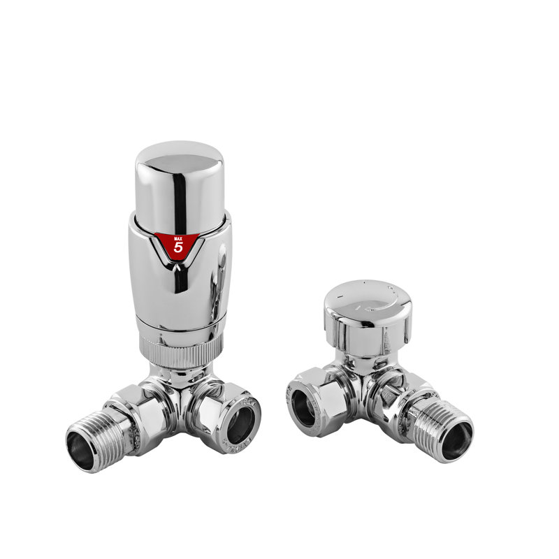 Luxury Corner Vertical Radiator Valve