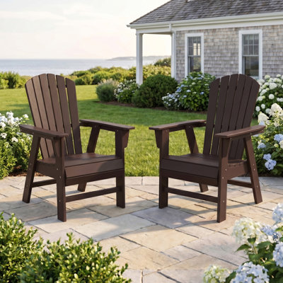 Ensemble de 2 chaises Adirondack Seashell