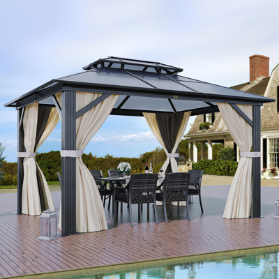 Abri de soleil extérieur en aluminium pour patio