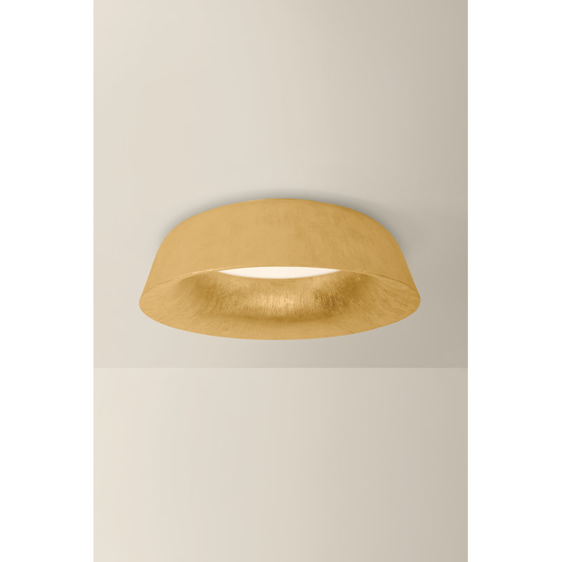 Highmount 20" 1-Light Dimmable Integrated LED Flush Mount