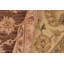 Tapis brun / beige en laine noué à la main de style oriental rectangulaire 8 pi x 9 pi 9 po Baccio