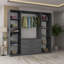 4 Door Manufactured Wood Wardrobe-1428904281