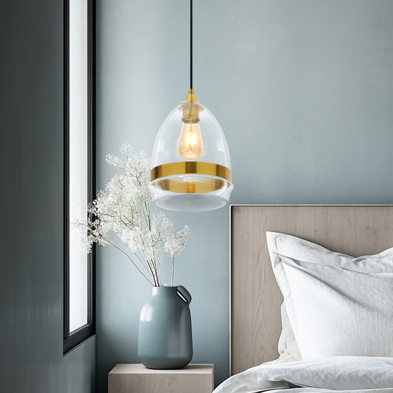 Arborway 1 -Light Single Bell Pendant Light
