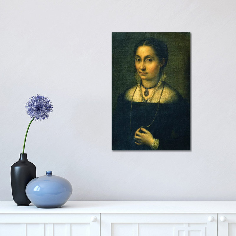 Portrait Of Elena by Sofonisba Anguissola - Wrapped Canvas Painting, 45.72cm H x 30.48cm W  x 1.91cm D