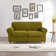 Elastic Textured Grid Separate Box Cushion Loveseat Slipcover