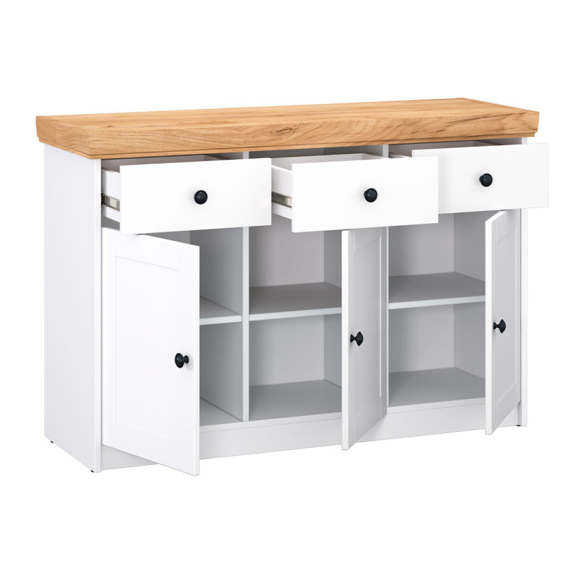 Chancery 122.5 Cm Wide 3 Drawer Sideboard