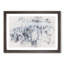 Moody New York City Skyline - Framed Print-56891133-56891136
