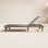 Scheiner 24" Acacia Patio Chaise Lounge Set