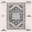 Tapis noir / ivoire Lilith Vintage Medallion-788030921