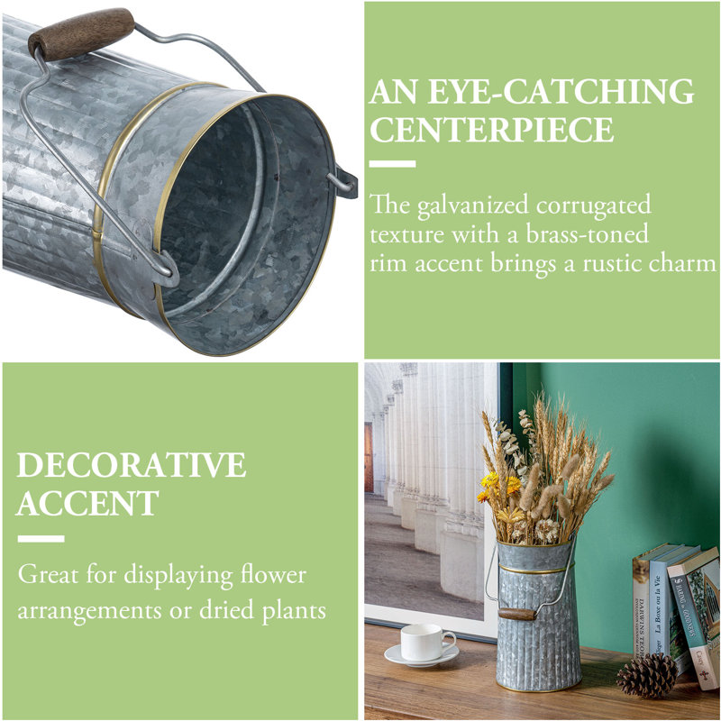 Arraya Decorative Galvanized Farmhouse Home Décor