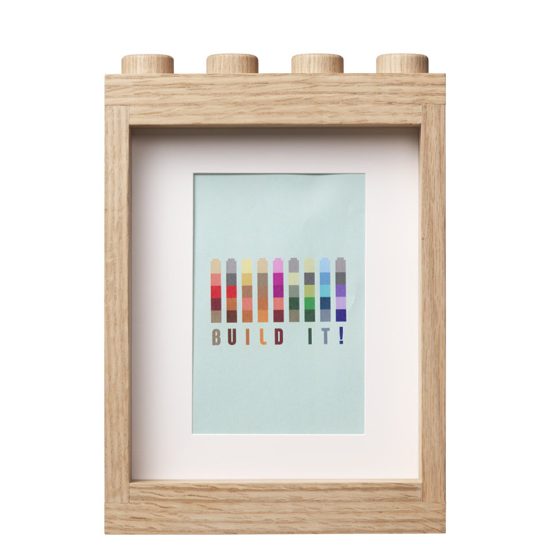 Wood Embossed Picture Frame, Soap Treated