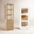 Adela Solid Wood Linen Cabinet-656555429