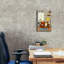  «Broderie» par Maria Laura Bratoz, art mural sur toile, 12 po x 18 po-1714349995
