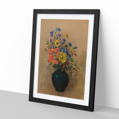Vase of Flowers Vol.2 by Odilon Redon - Picture Frame Painting