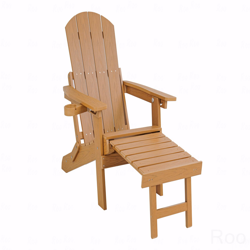Chaise longue d'extérieur, Brun