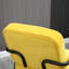 Fauteuil rembourré en velours