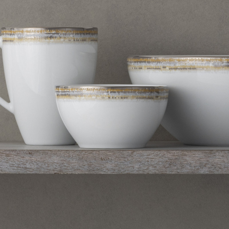 Ensemble de 4 mini bols Noritake Raylan, 4,25 po, 10 oz