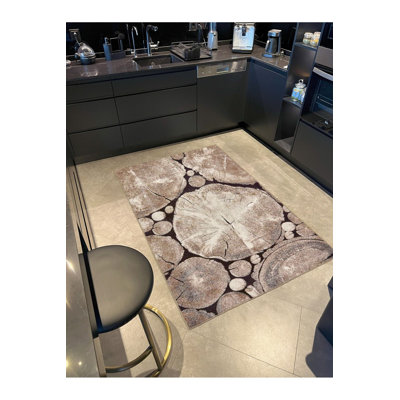 Tapis tissé empilable