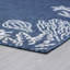 Tapis d'intérieur / extérieur bleu marine Seraphine-854939362